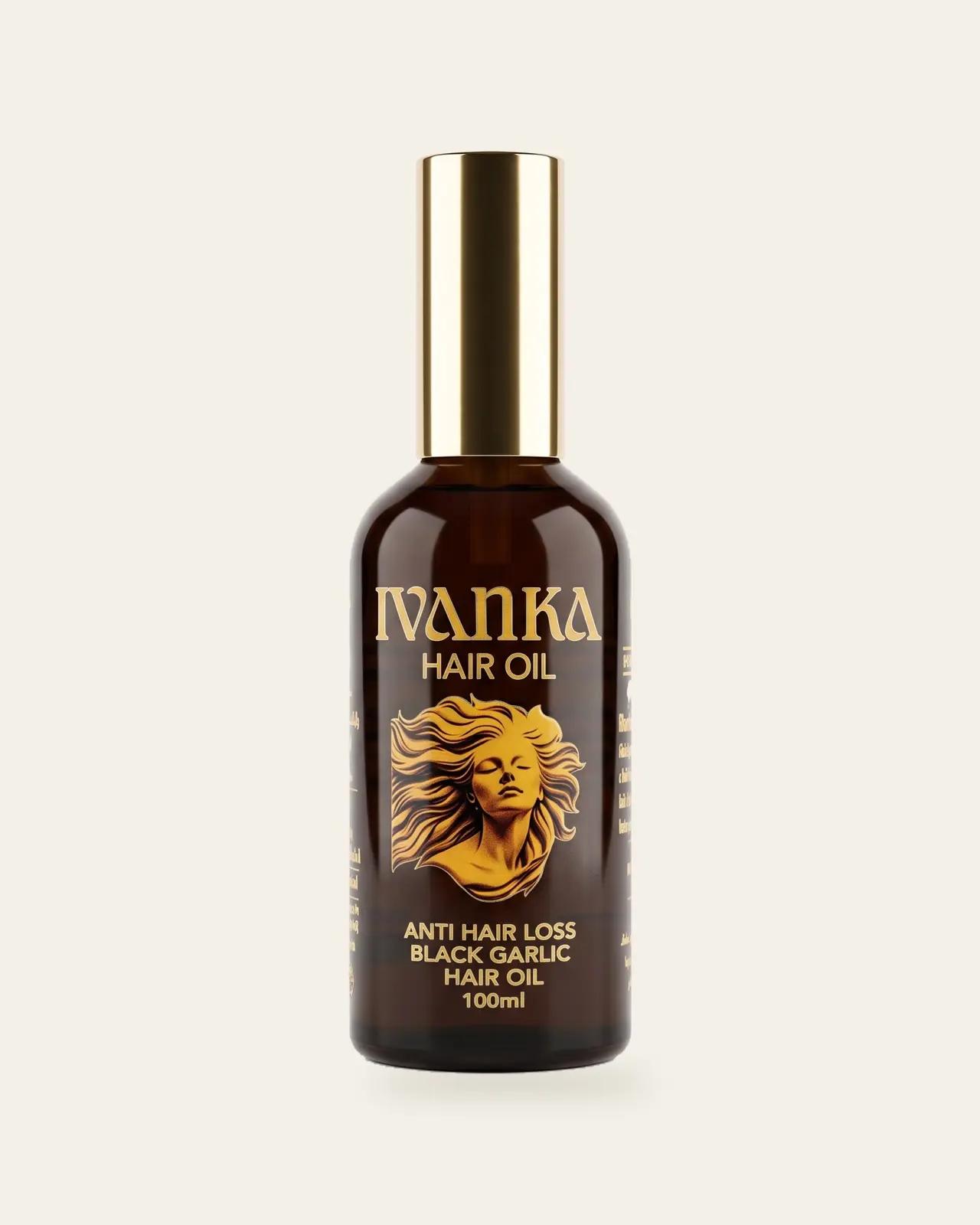 IVANKA black garlic hair oil 100 ml